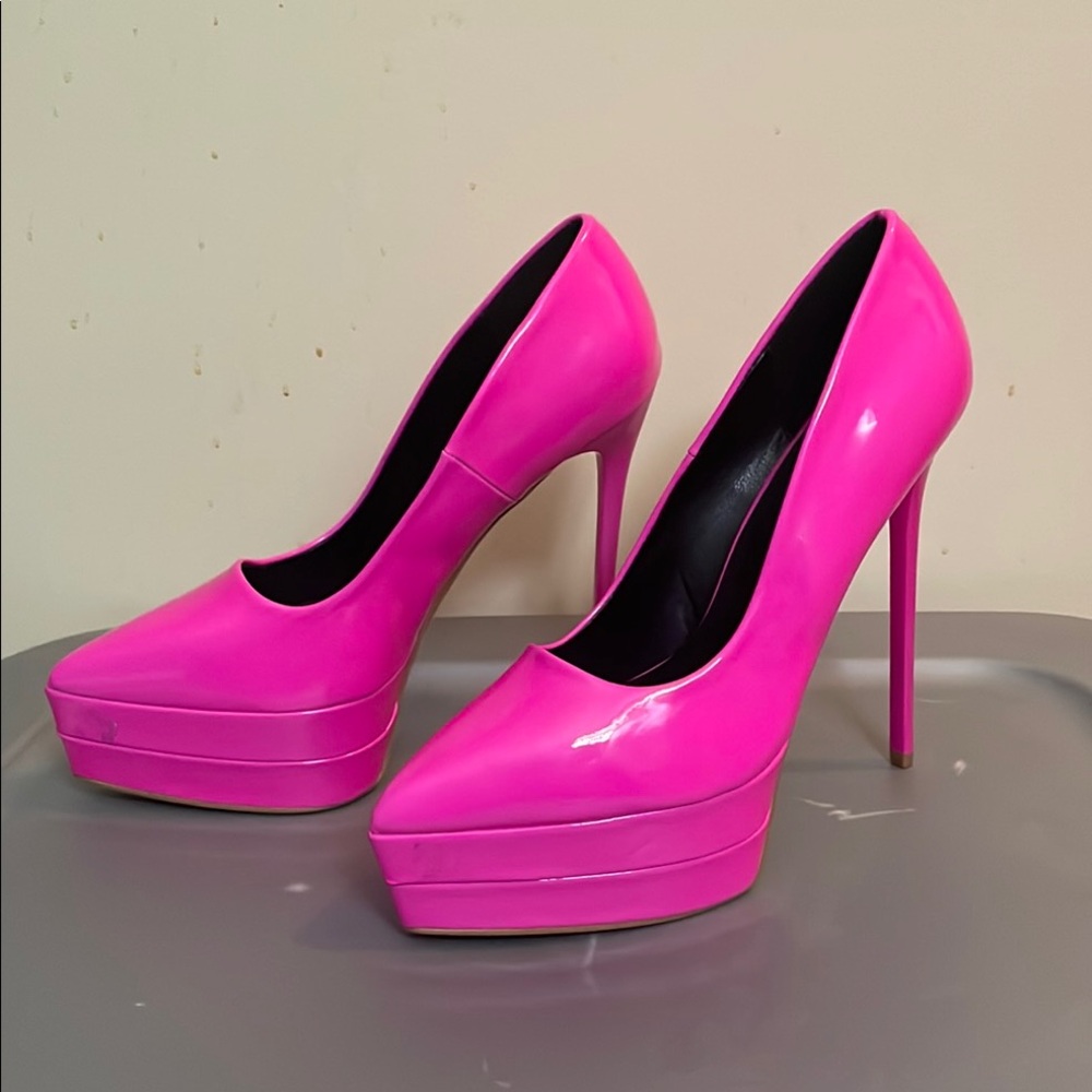 Vibrant Pink High Heels Liliana size 10